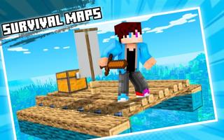 Mod Raft Survival Map for MCPE Ekran Görüntüsü 1