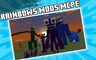 Mod Rainbow Friends Minecraft captura de pantalla 1