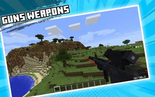 Mod Guns Addon For MCPE captura de pantalla 1