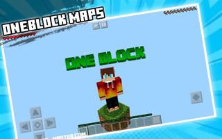 One Block Map MCPE captura de pantalla 2