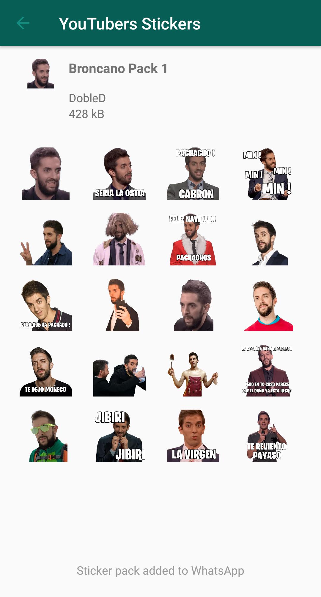 Youtubers Stickers Para Whatsapp For Android Apk Download