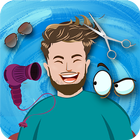 barber shop - hair salon أيقونة