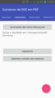 Conversor de DOC em PDF imagem de tela 2