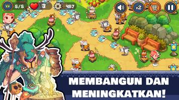 Pertahanan menara: kerajaan poster