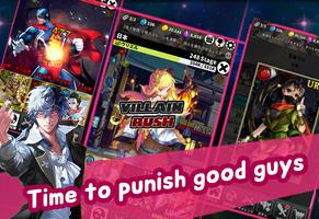 Villain Rush : Crush the Heroes تصوير الشاشة 3