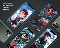 HD Wallpaper of Tanjiro Kamado KNY Anime โปสเตอร์
