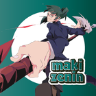 Maki Zenin HD Wallpaper of JJK Anime 4K иконка