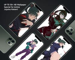Maki Zenin HD Wallpaper of JJK Anime 4K скриншот 2