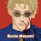 Nanami Kento HD Wallpaper of JJK Anime 4K ไอคอน