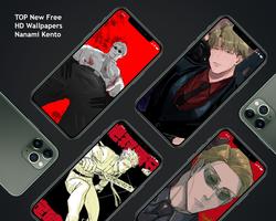 Nanami Kento HD Wallpaper of JJK Anime 4K โปสเตอร์
