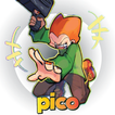 ”Pico HD Wallpaper of FNF game 