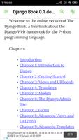 Django Book captura de pantalla 2