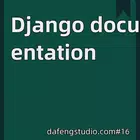 Django documentation icon