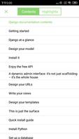 Django documentation Screenshot 1