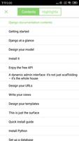Django documentation capture d'écran 1