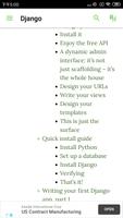 Django documentation Screenshot 2