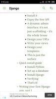 Django documentation capture d'écran 2