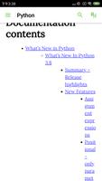 Python 3.8.5 Documentation captura de pantalla 2