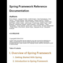 Spring Framework Reference Documentation APK