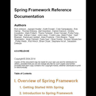 Spring Framework Reference Documentation biểu tượng