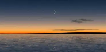 Moon Over Water Live Wallpaper