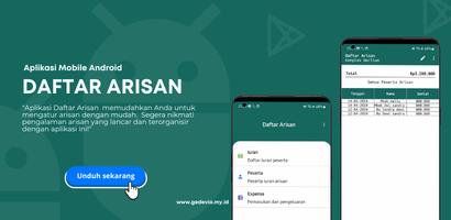 Daftar Arisan Poster