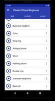 Classic(Old) Phone Ringtones capture d'écran 1