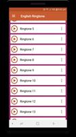 English Ringtone capture d'écran 1