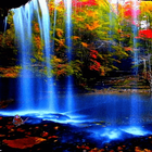 ikon Waterfall Magic Live Wallpaper