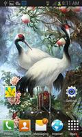 White Birds Live Wallpaper 截圖 1