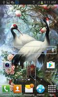 White Birds Live Wallpaper স্ক্রিনশট 2