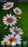 White Flowers Beauty LWP اسکرین شاٹ 2