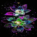 Abstract Magical Flowers LWP icon