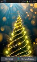 Beautiful Christmas Tree LWP Affiche