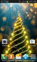 Beautiful Christmas Tree LWP Ekran Görüntüsü 1