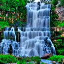Blue Fall View LWP APK