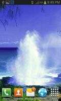 Blue Ocean Fountain LWP screenshot 2