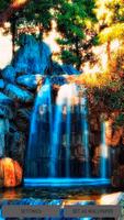 Blue Waterfall Mountain LWP screenshot 1