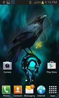 Crow Necklace Live Wallpaper capture d'écran 1