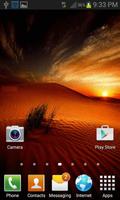 Desert Sunset Live Wallpaper capture d'écran 1