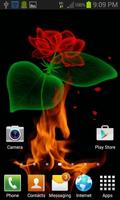 Fiery Rose Magic LWP 截图 1