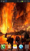 Forest Fire Live Wallpaper syot layar 1