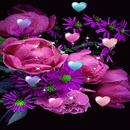 Flowers Hearts Live Wallpaper APK