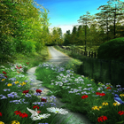 Garden Way Live Wallpaper آئیکن