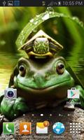 Green Frog Live Wallpaper اسکرین شاٹ 1