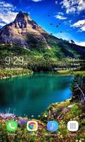 برنامه‌نما Hilly Lake View LWP عکس از صفحه
