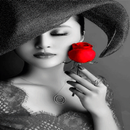 Lady With Rose LWP APK