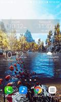 Lake Flowers Live Wallpaper syot layar 1