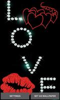 Love Kiss Live Wallpaper Affiche