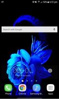 Lovely Blue Rose LWP スクリーンショット 2